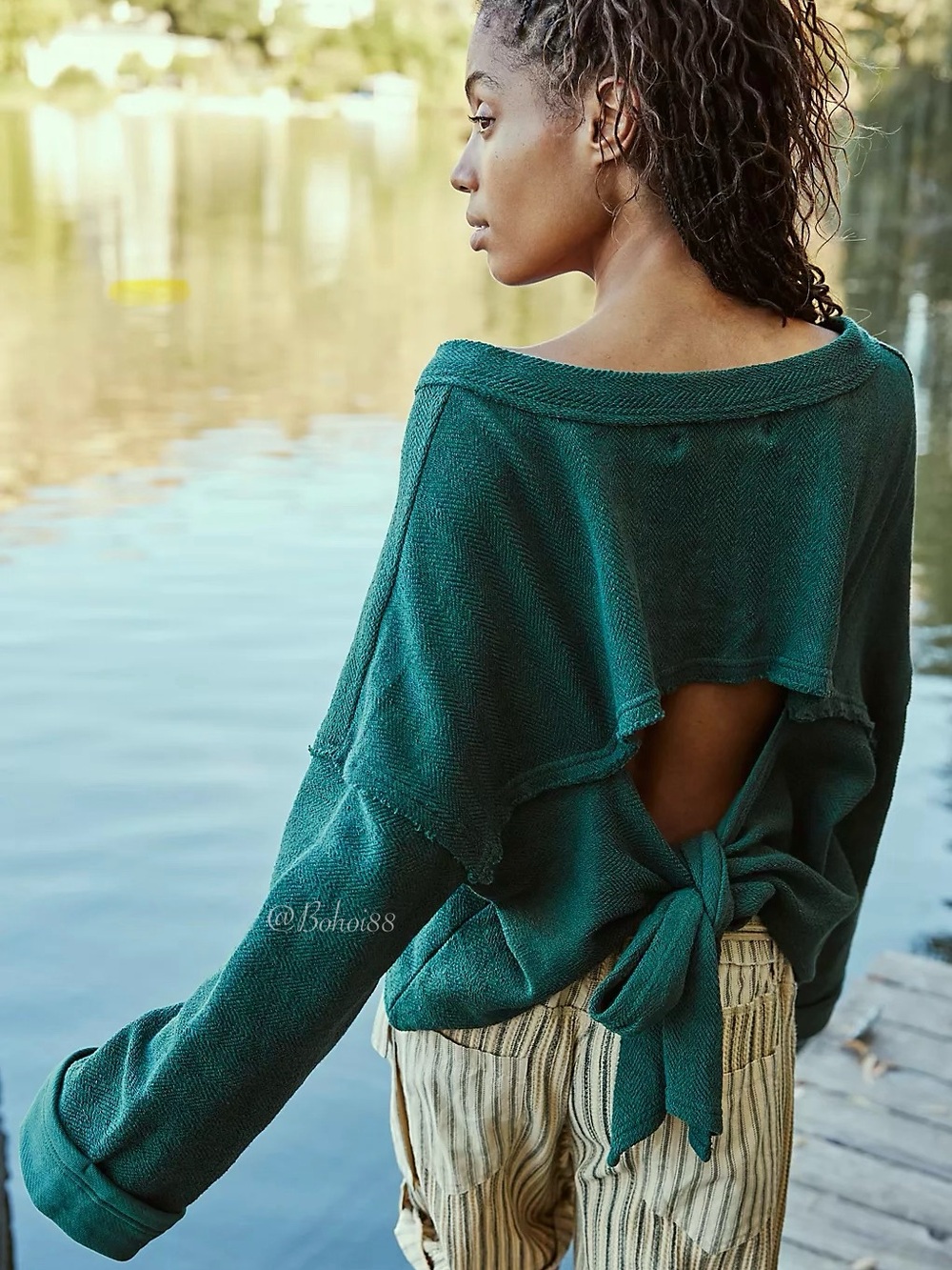 NWT Free People Alyria Oversized Pullover